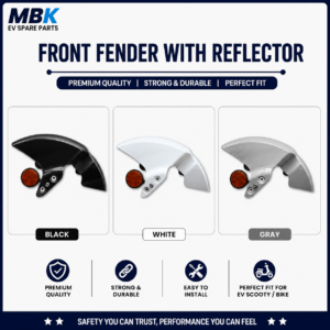 Front Fender with Reflector – EV Scooty