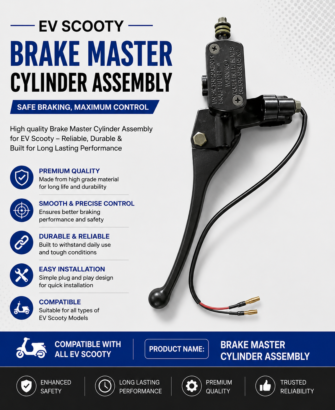 Break Lever complete with sensor