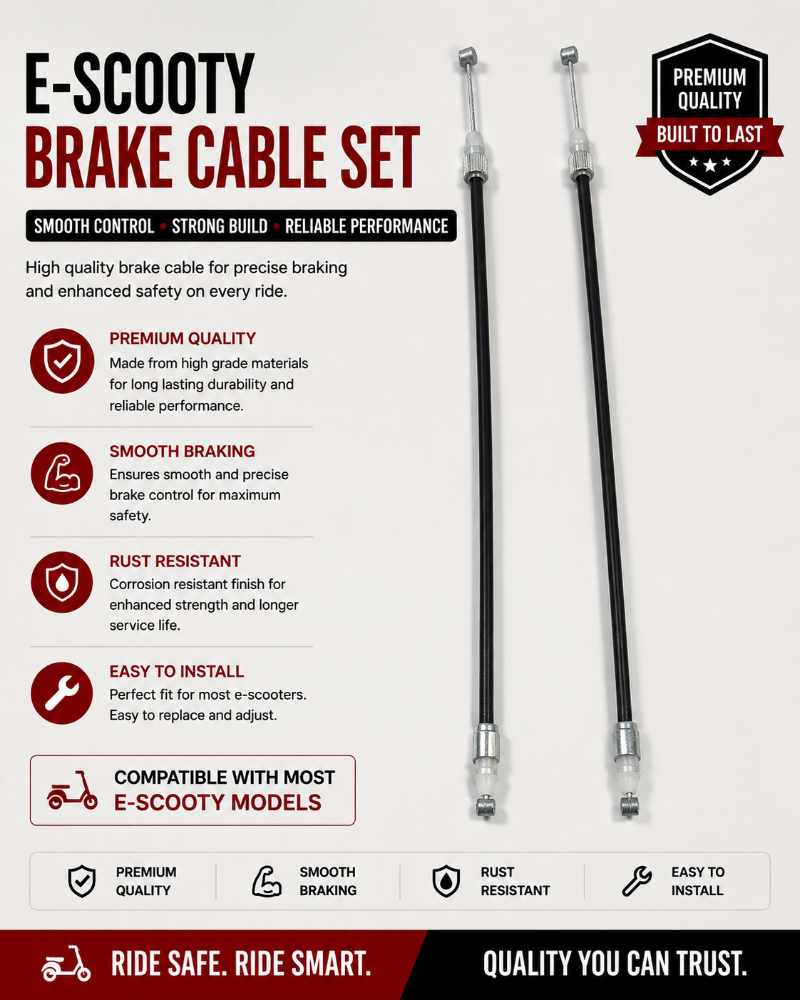 Small seat lock wire